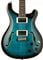 PRS SE Hollowbody II Piezo Electric Guitar Peacock Blue with Case Body View